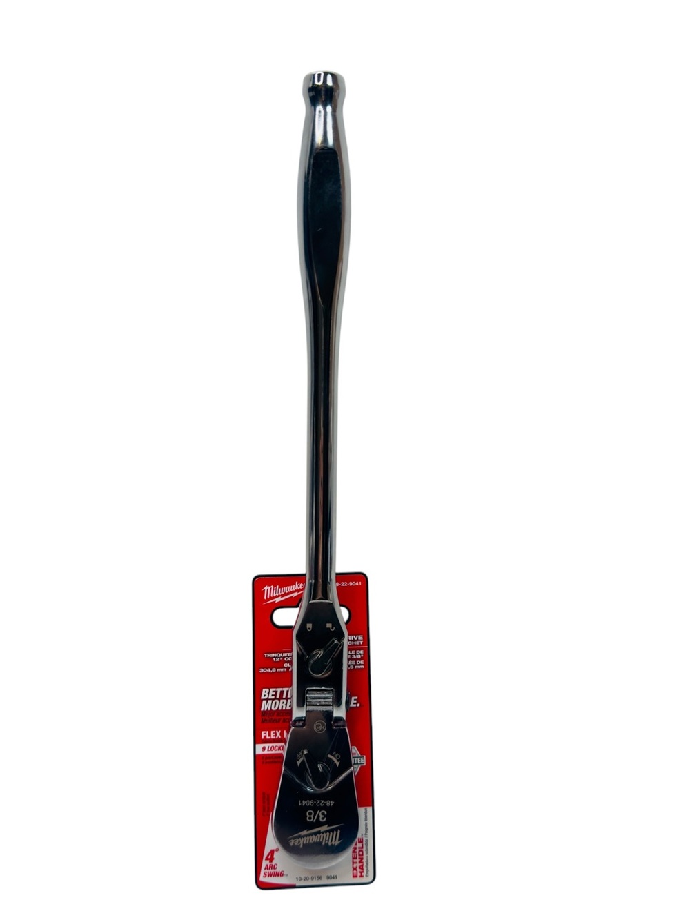Milwaukee 48-22-9041 3/8 In. Drive 12 In. Flex Head Ratchet